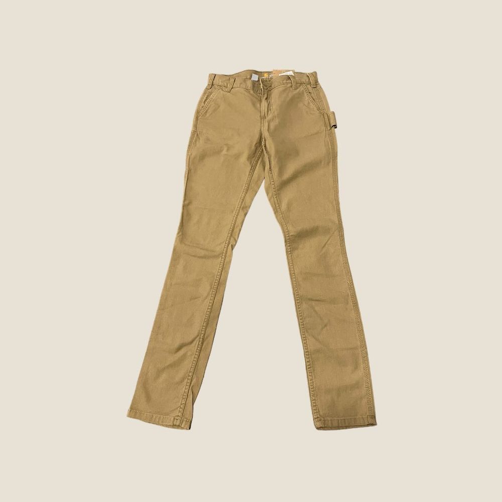 Women's Carhartt Crawford Pant Tan Size 2R